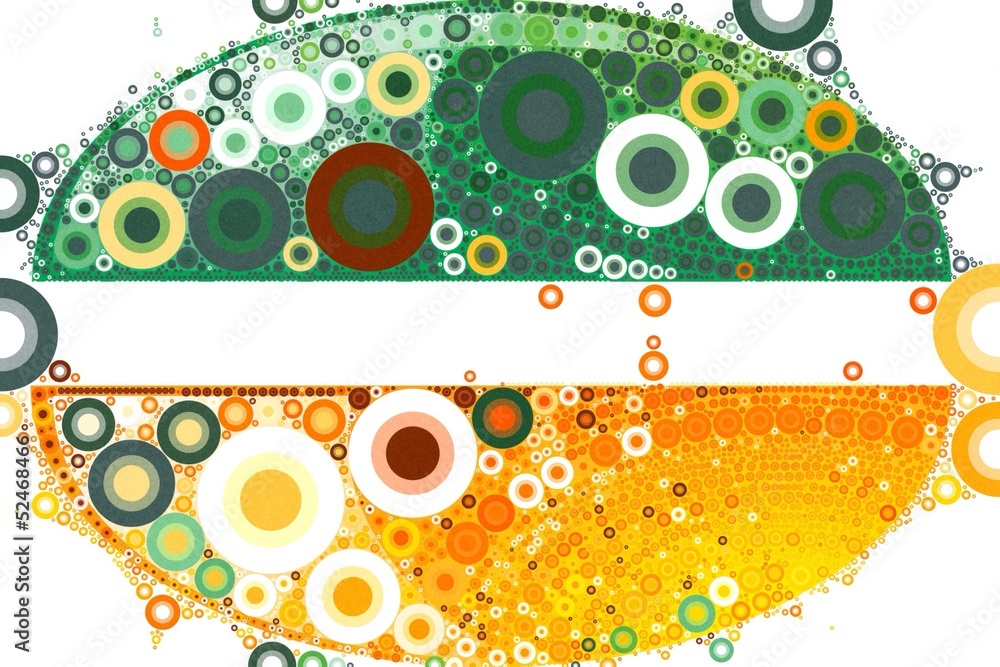 Fototapeta premium Link Muster