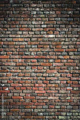 old brick wall urban background