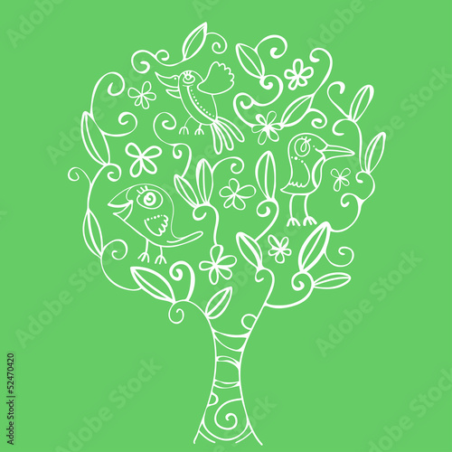 spring tree