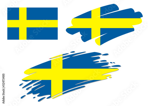 Brush Flags Sweden