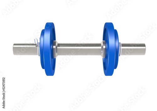 Front view dumbbell