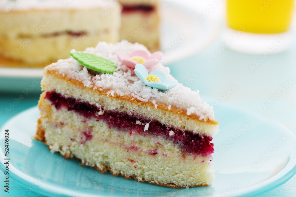cake with jam cake with jam