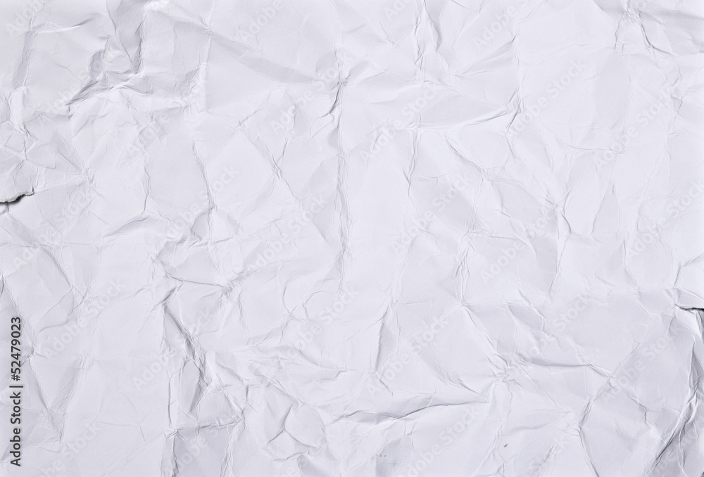 Crumpled paper background Crumpled paper background