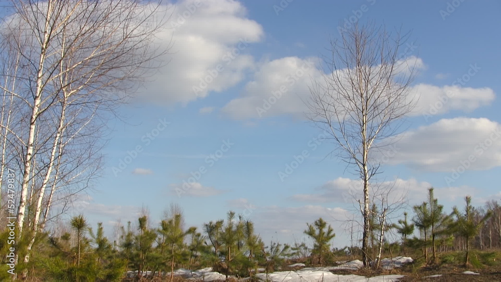 High quality video of the cloudscape timelapse. High quality video of the cloudscape timelapse.