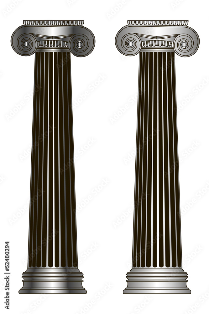 Obraz premium old-style greece column