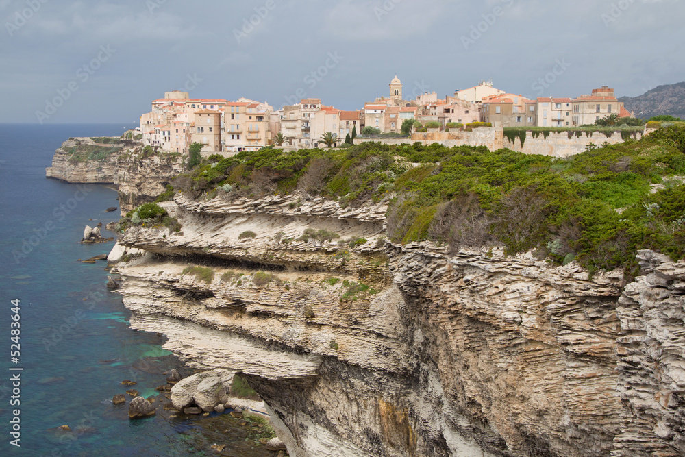 Hafenstadt Bonifacio auf Korsika
