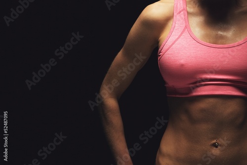 Female Bodybuilder's Perfect Body