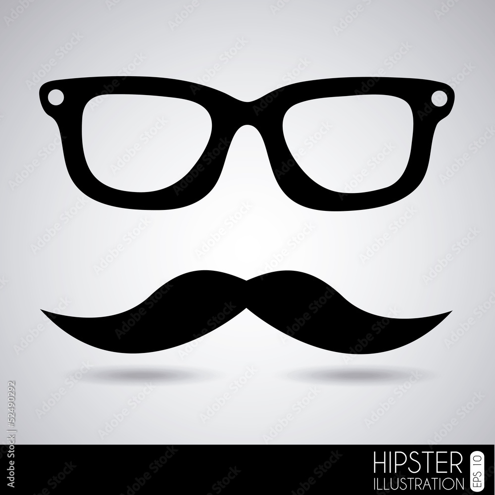 glasses and mustache glasses and mustache