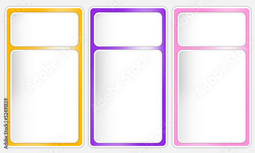 vector three text box