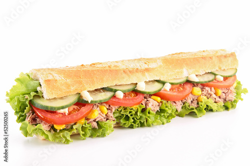isolated sandwich © M.studio