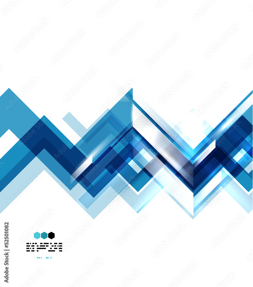 Fototapeta premium Abstract lines geometrical background