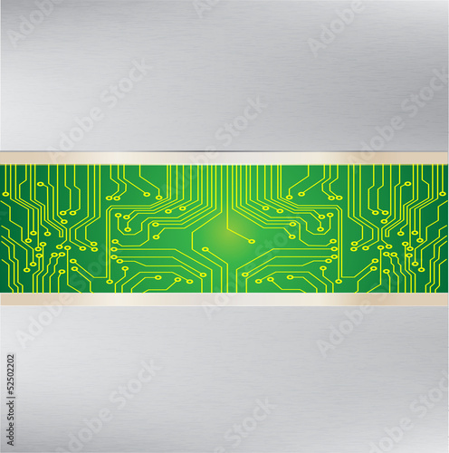 technology abstract background - vector illustration