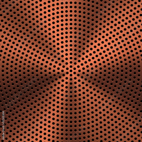 Background with Circular Pattern and Bronze Texture
