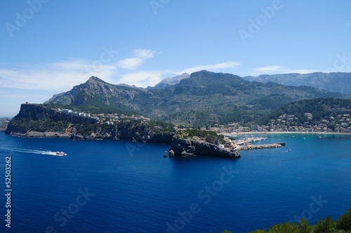 Küste von Port de Sóller, Mallorca