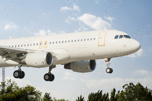 Airplane is ready to land