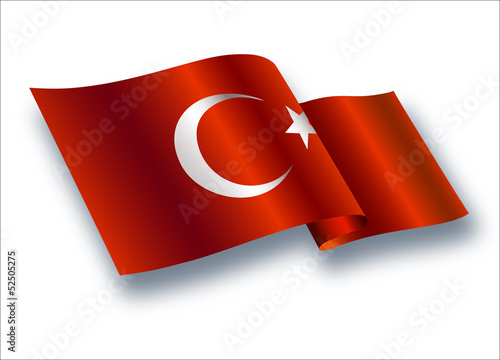 Modern bayrak  dizaynı  ( TÜRKiYE )