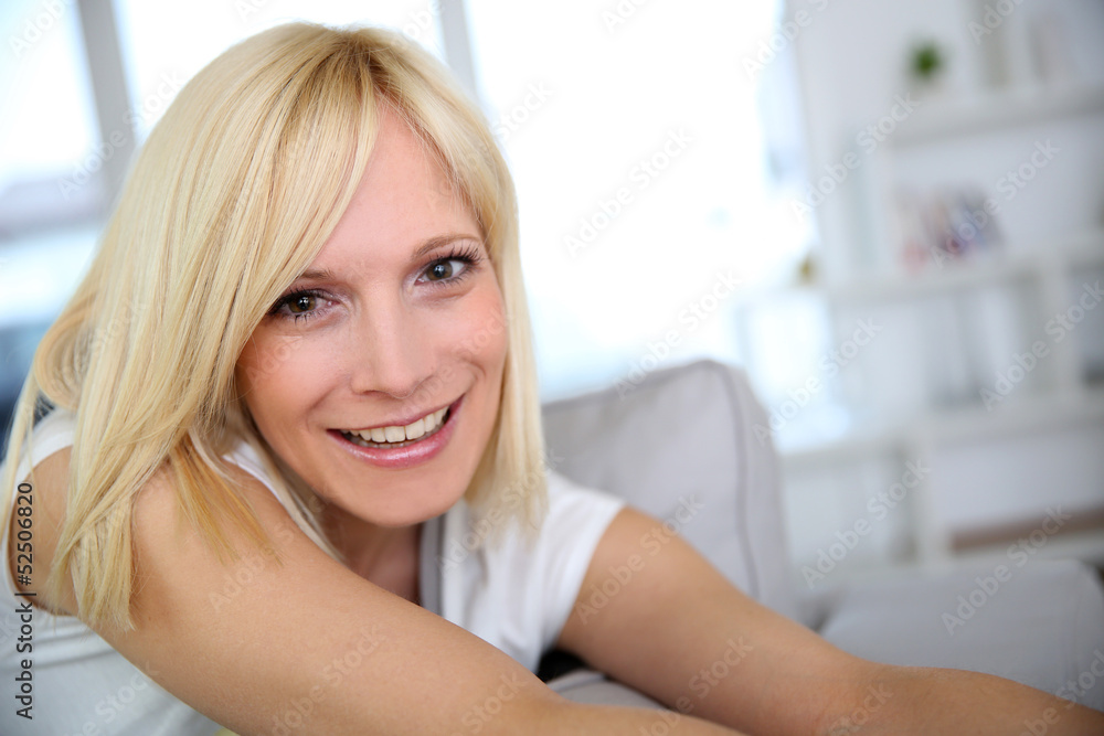 Portrait of beautiful blond woman Portrait of beautiful blond woman