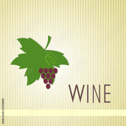 Wine label design