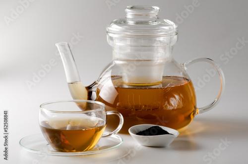 Teacup and teapot