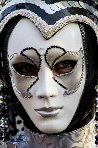 Fototapeta Naklejka Na Ścianę i Meble -  Traditional venetian carnival mask