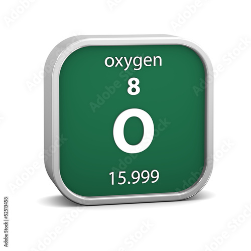 Oxygen material sign photo