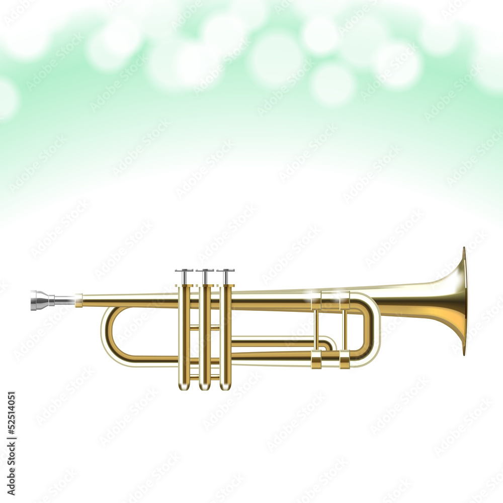 Obraz premium Golden Trumpet