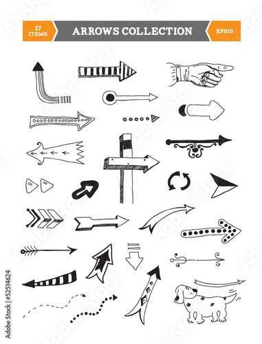 Arrows vector collection