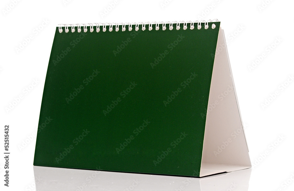 blank desktop calendar with copy space for text, design and grap blank desktop calendar with copy space for text, design and grap