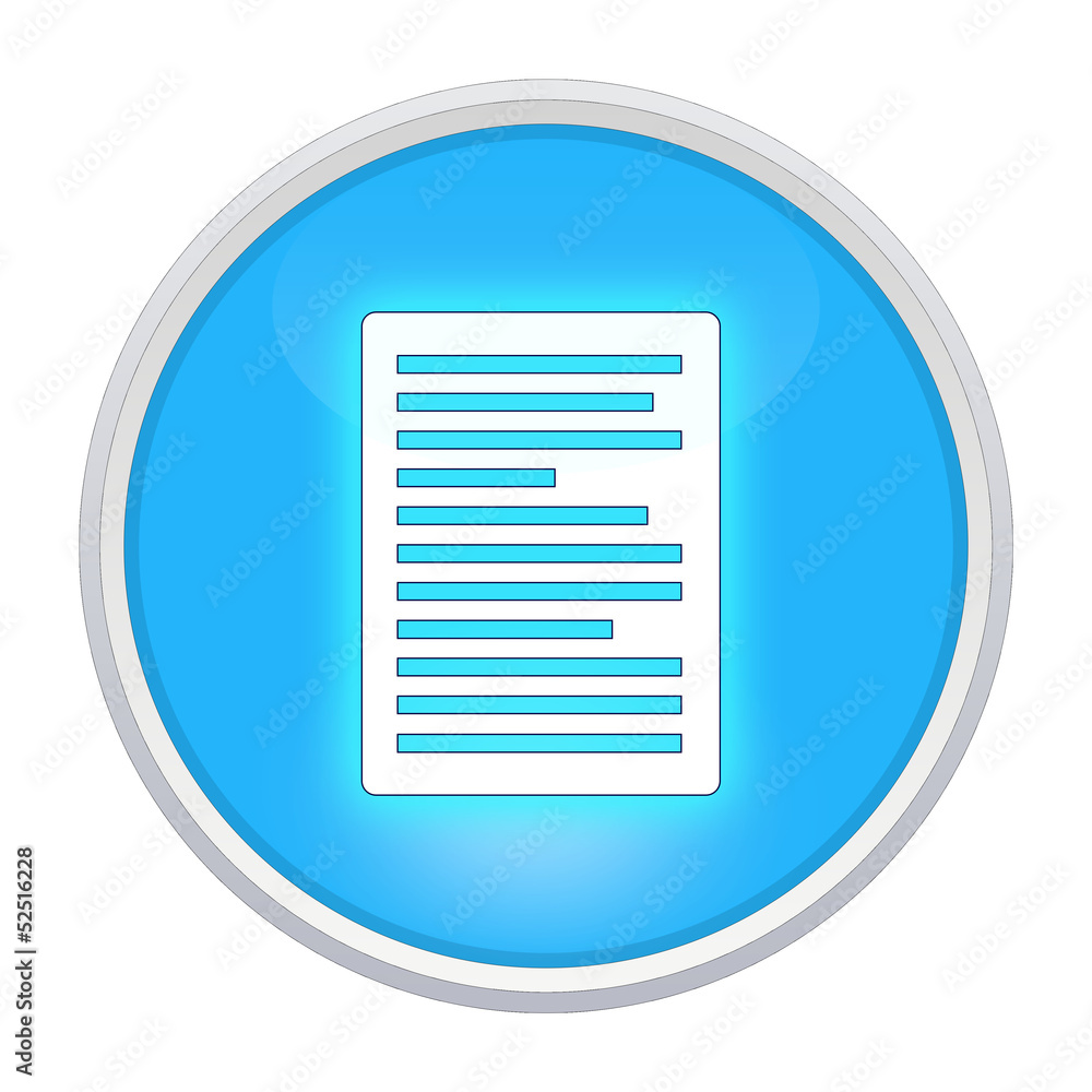 paper icon blue circle paper icon blue circle