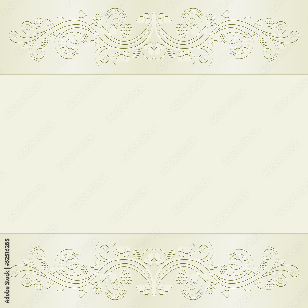 beige background with floral ornaments beige background with floral ornaments