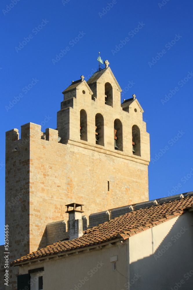 Church of Saintes-Maries-de-la-mer, France
