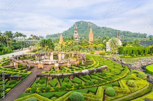 Big garden in Thailand
