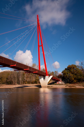 Hängebrücke Stadtpark Magdeburg Rotehornpark