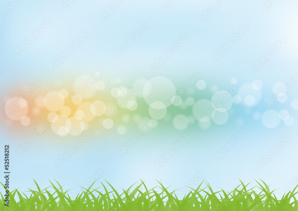 Colorful summer background