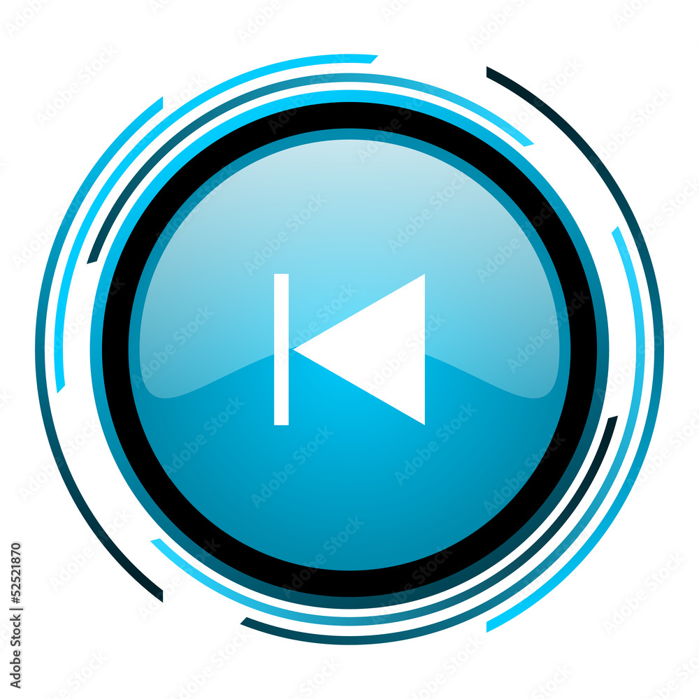 prev blue circle glossy icon prev blue circle glossy icon