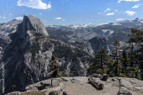 View from Glacier Point Road  photo