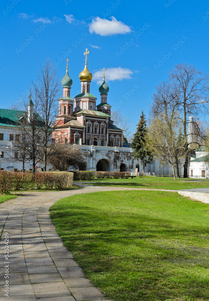 Novodevichy Convent in Moscow, Russia