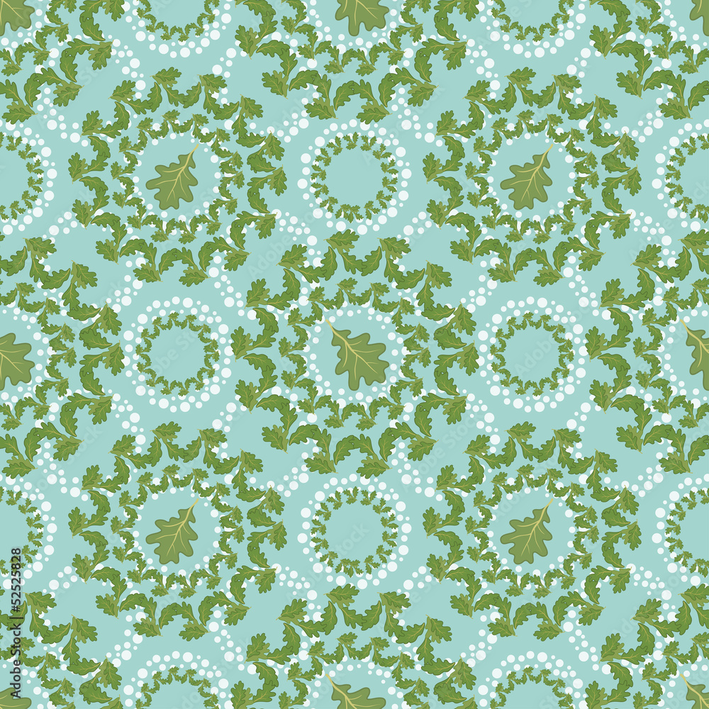 Seamless background with leaves Seamless background with leaves