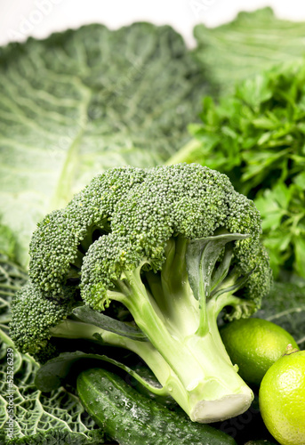 Wallpaper Mural still life of fresh cabbage Torontodigital.ca