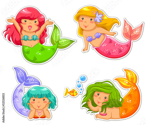 little mermaids #52526833