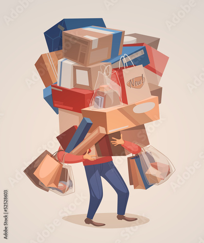 Shopping illustration