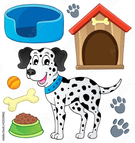 Image with dog theme 7