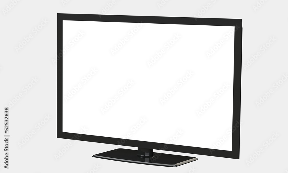 an illustration of a flat screen television or computer screen an illustration of a flat screen television or computer screen