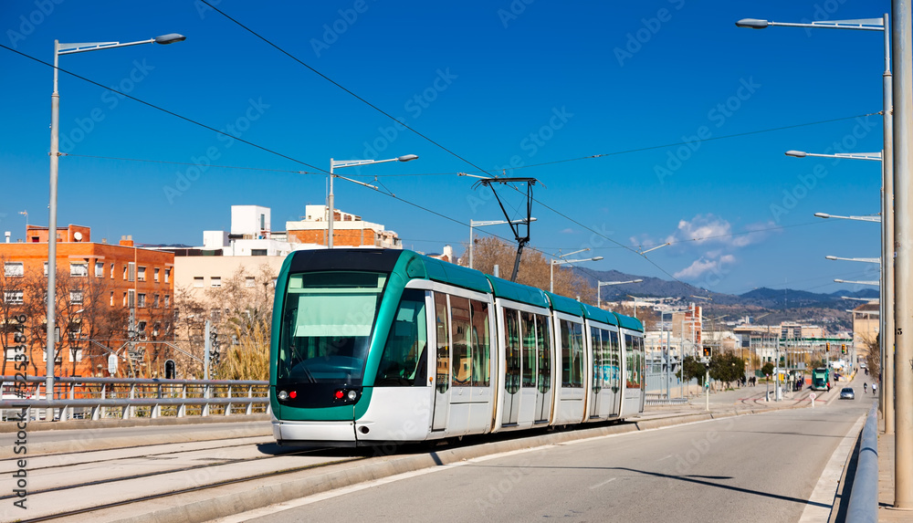 Fototapeta premium tramwaj miejski