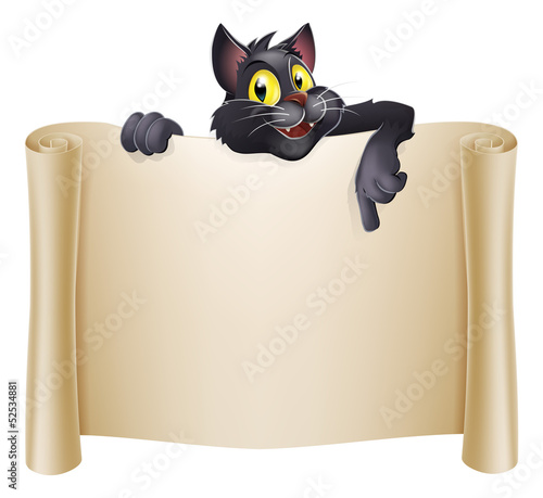 Halloween Cat Banner