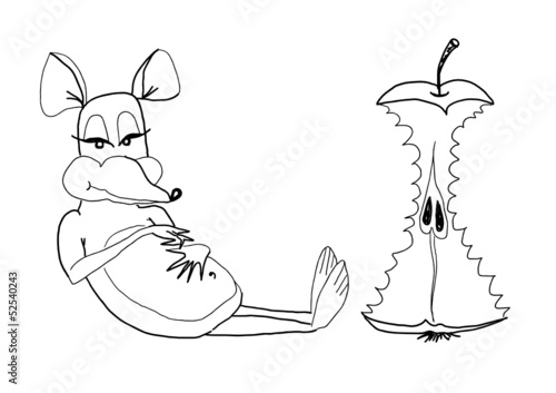 Cartoon mouse