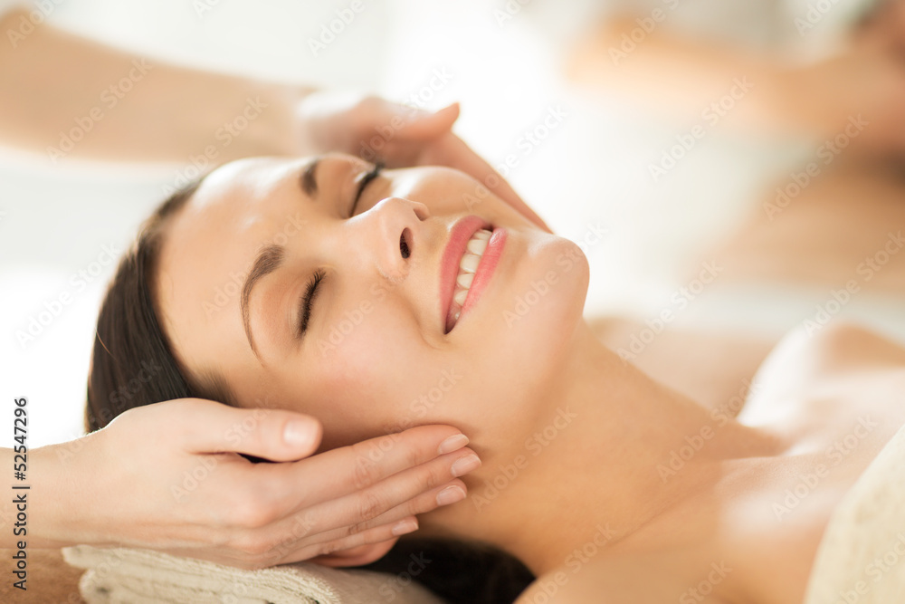 woman in spa