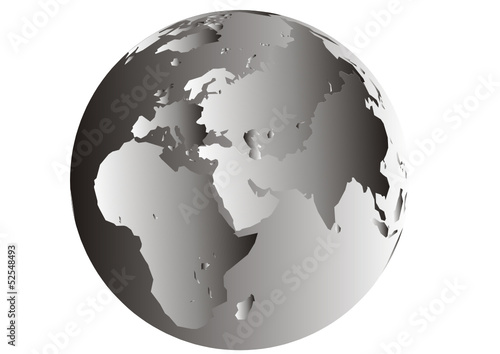 Globus - Mittlerer Osten - Afrika