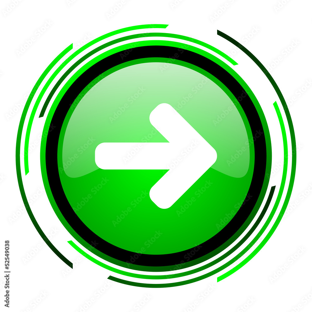 arrow right green circle glossy icon arrow right green circle glossy icon