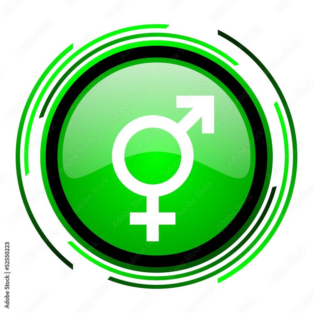 sex green circle glossy icon sex green circle glossy icon